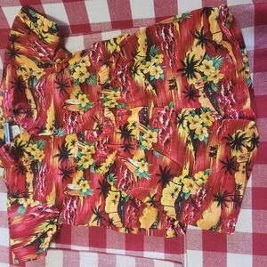 Vibrant Hawaiian Shirt with Floral Print